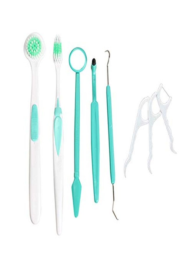 Futaba Dental Care Tooth Brush Kit - Green - 8 Pcs - Image 1
